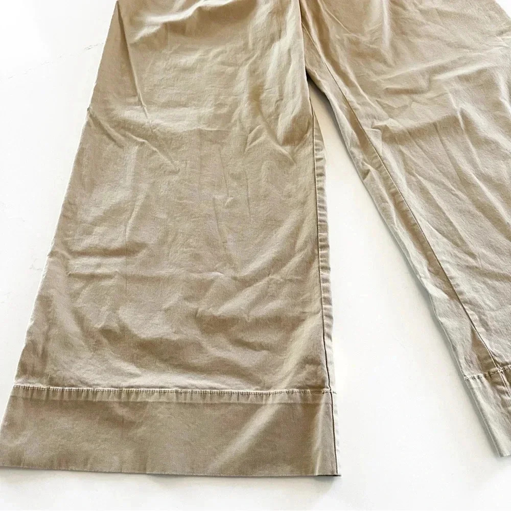 Maeve Anthropologie Pleated Wide-Leg Pants Trousers | 4 - Picture 6 of 10